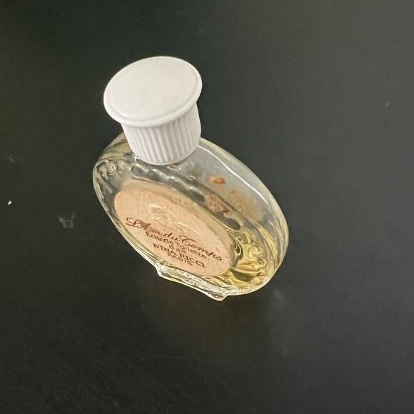 Vintage Mini .17oz Nina Ricci L'Air du Temps Round Bottle- Lalique Glass Bottle - Picture 3 of 6